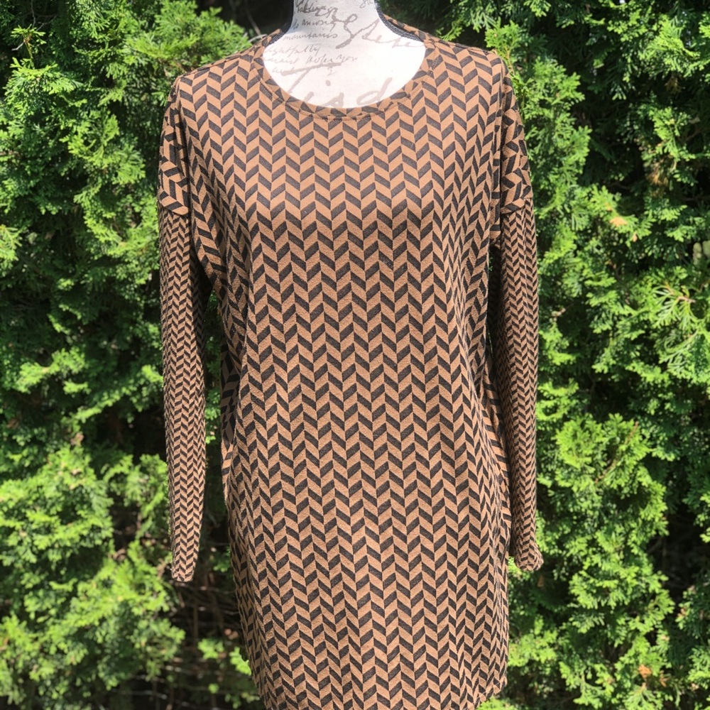 TopShop Chevron Tunic - Picture 2 of 7